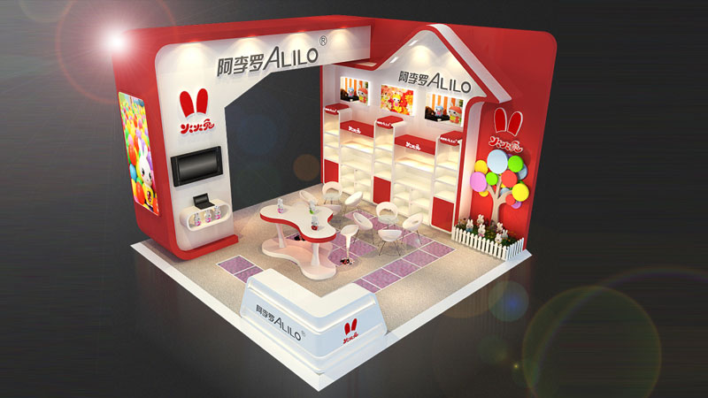 玩具展展臺搭建